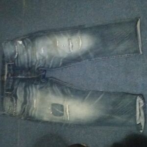 Polo Ralph Lauren distressed jeans worn 1x never washed 38x30 selvage denim 🔥🔥